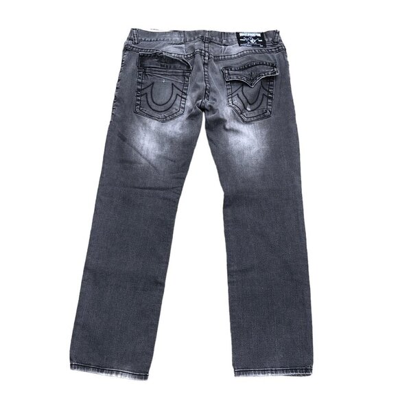 Vintage True Religion Jeans Size 40 RICKY Gray - Picture 4 of 7